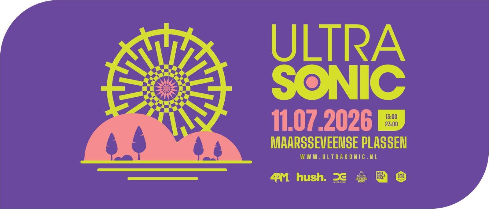2x E-tickets Ultrasonic Festival 2026 – Zaterdag 11 juli, Tickets en Kaartjes, Concerten | Dance, Twee personen, Juli
