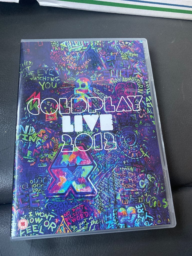 Coldplay Live 2012 /2 DVD - Concertregistratie, Spaans, Engels, Inclusief doosje, Ophalen of Verzenden
