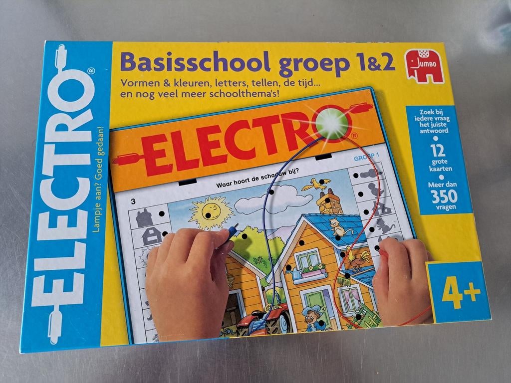 Elektro groep 1/2, Ophalen of Verzenden, Zo goed als nieuw, Taal en Lezen, Met licht