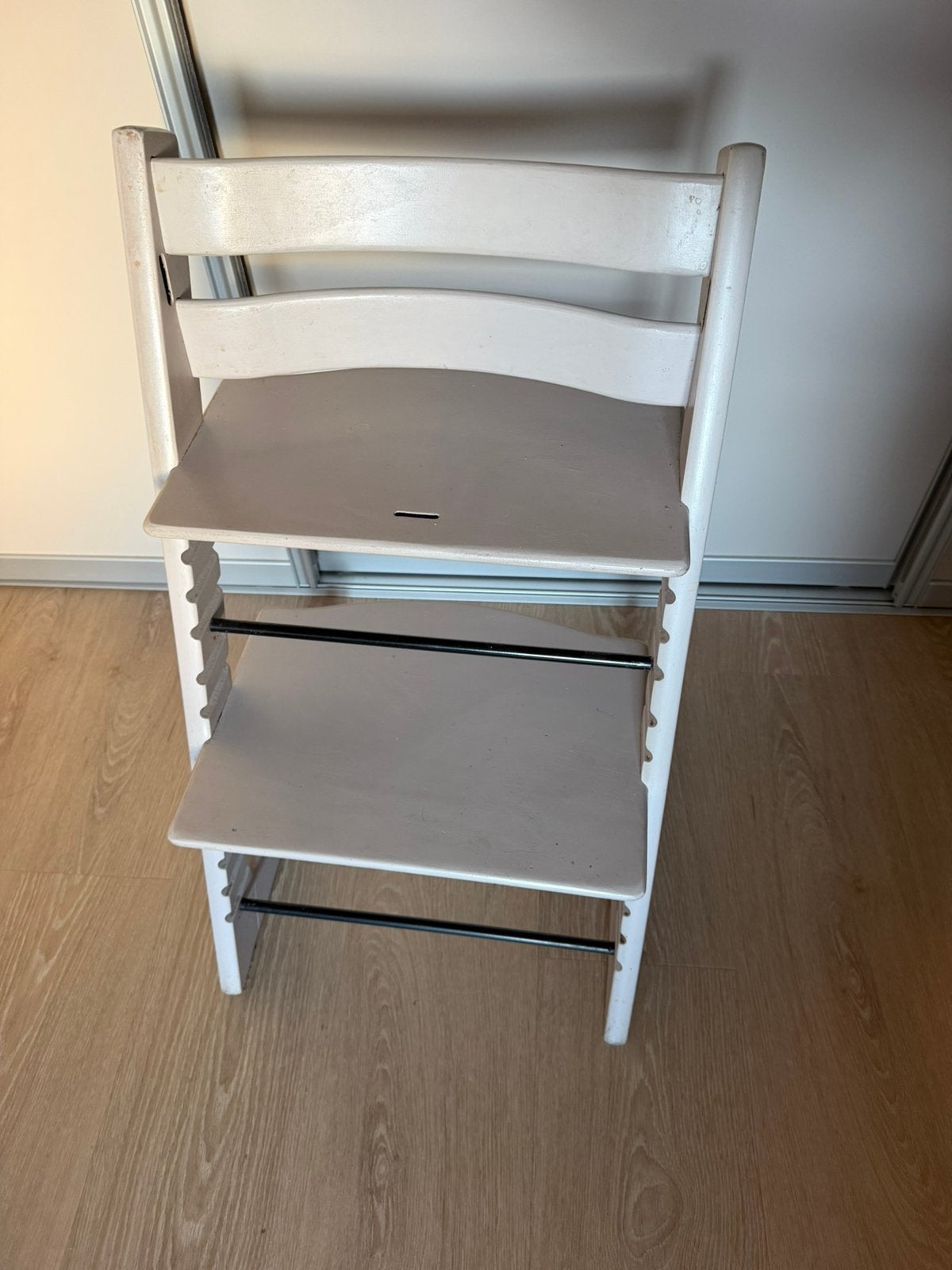 Stokke tripp trapp stoel NIEUW, Ophalen, Zo goed als nieuw, Meegroeistoel