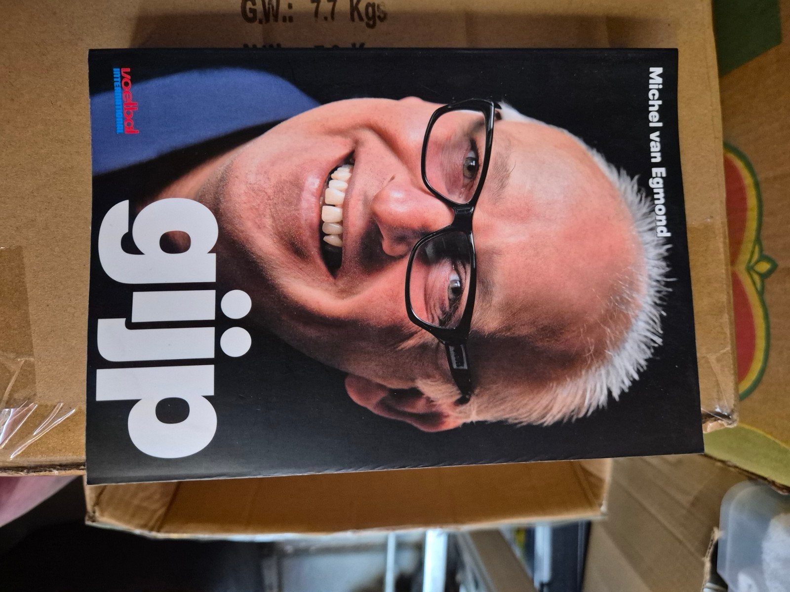 Gijp - Michel van Egmond - Voetbal International, Ophalen of Verzenden, Zo goed als nieuw, Michel van Egmond, Overige sporten
