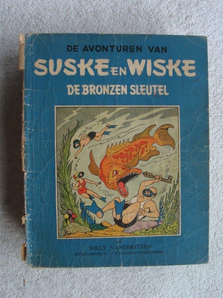 Suske en Wiske - Blauwe reeks (complete set 1952-1957), Boeken, Ophalen, Gelezen, Willy Vandersteen, Complete serie of reeks