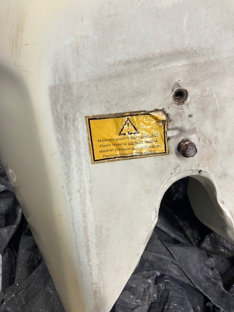 Honda XR600R Dakar Tank ACERBIS BJ 1992, Ophalen of Verzenden, Gebruikt