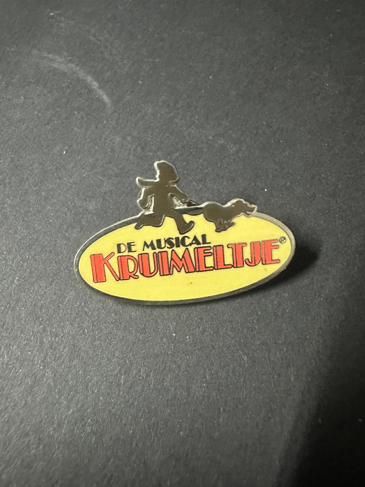Efteling pin kruimeltje, Verzamelen, Efteling, Ophalen of Verzenden, Zo goed als nieuw, Button of Speldje