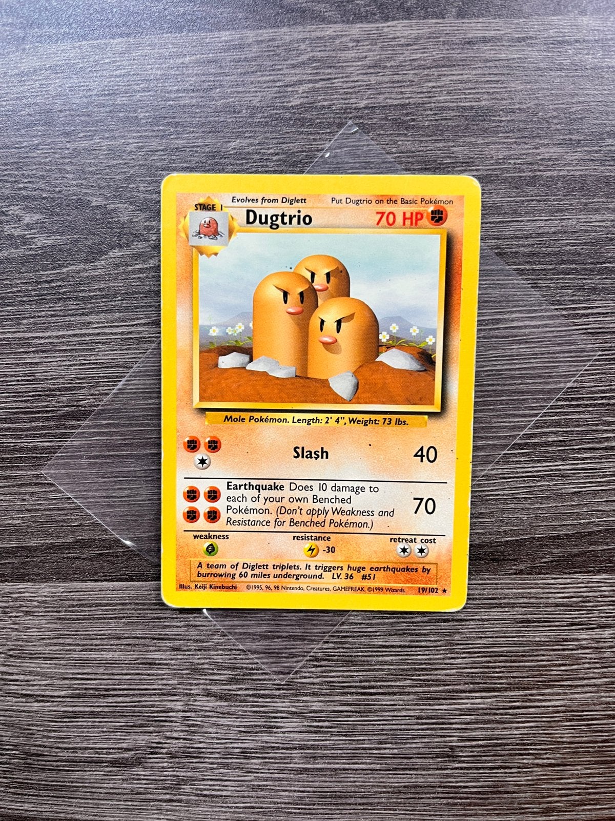 Dugtrio Base, Ophalen of Verzenden, Zo goed als nieuw