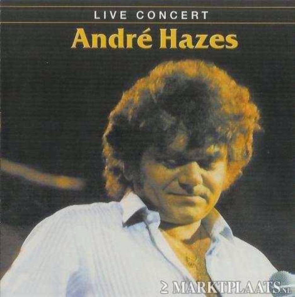 Andre Hazes - Live Concert, Cd's en Dvd's, Ophalen of Verzenden, Zo goed als nieuw, Overige genres