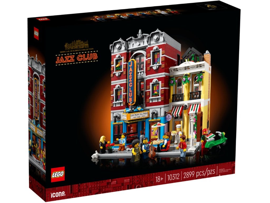 Lego Icons 10312 Jazzclub NIEUW, Lego, Ideas@support.lego.com, Lego, Nieuw