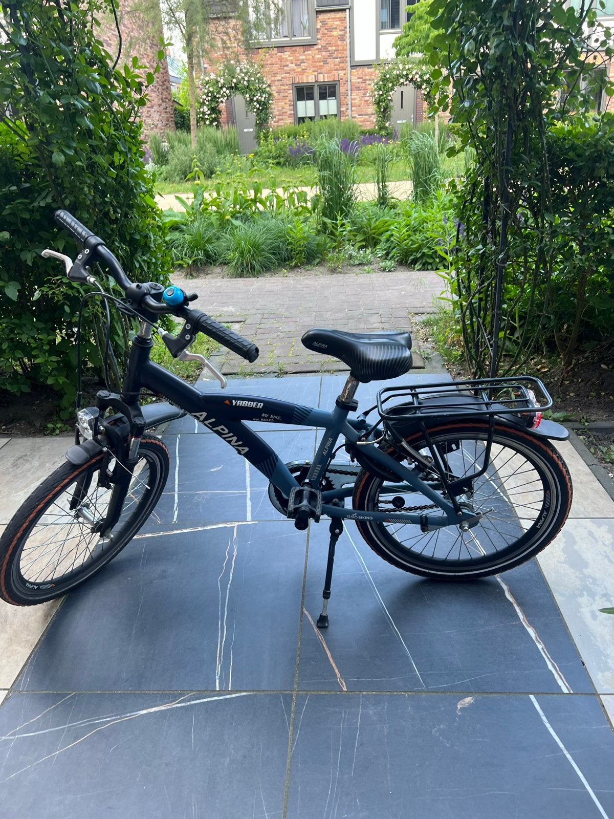 Alpina Yabber kinderfiets - 20 inch, Fietsen en Brommers, Ophalen of Verzenden, Gebruikt, Terugtraprem, 16 tot 20 inch
