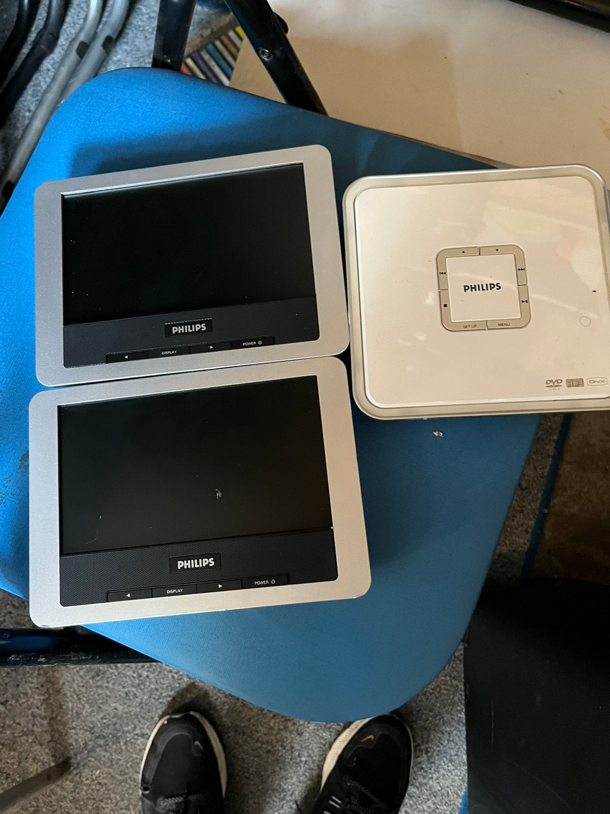 Philips auto hoofdsteun dvd speler, Audio, Tv en Foto, Dvd-spelers, Ophalen, Zo goed als nieuw, Philips