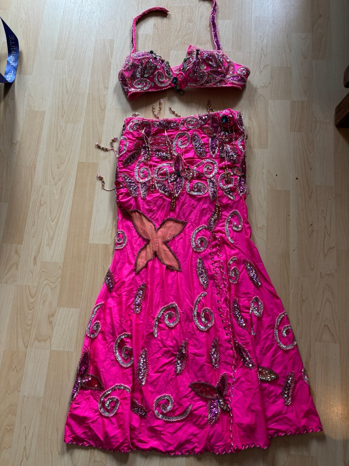 Buikdans kostuum, Ophalen of Verzenden, Zo goed als nieuw, Maat 46/48 (XL) of groter, Overige typen