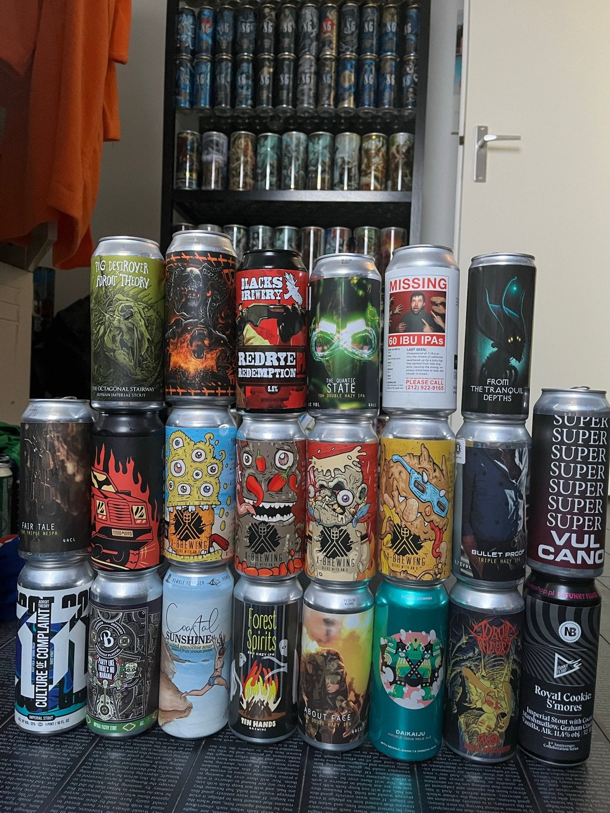 Speciaal Bier Blikken 44cl - 50cl. *LEEG*, Verzamelen, Verzenden, Gebruikt, Overige, Overige merken