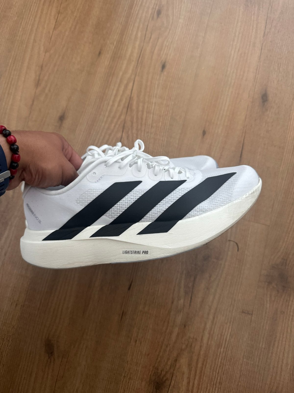 Adidas Adizero Evo SL Hardloopschoenen - Zo goed als nieuw, Sport en Fitness, Loopsport en Atletiek, Adidas, Hardloopschoenen
