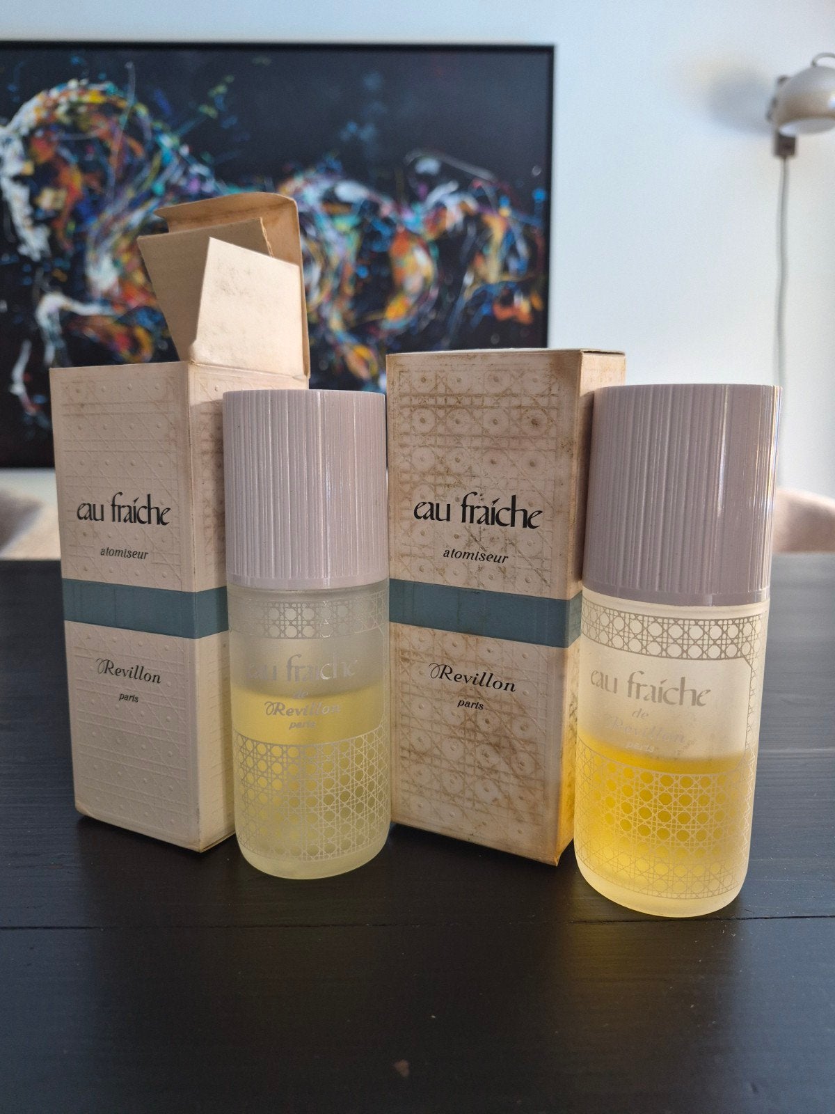 flesje eau fraich 2 flesjes, Verzamelen, Parfumverzamelingen, Ophalen of Verzenden, Miniatuur