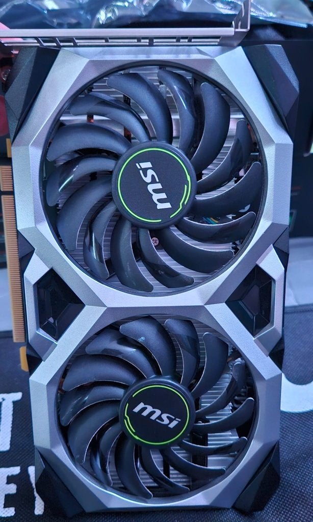MSI GeForce GTX 1660 Ti VENTUS XS 6G OC, Computers en Software, Videokaarten, Ophalen, PCI-Express 3, GDDR6, Zo goed als nieuw