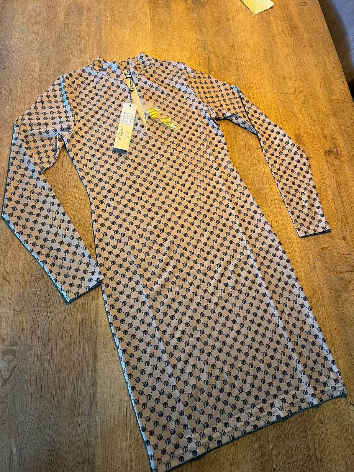 Malelions jurkje, Kleding | Dames, Maat 38/40 (M), Beige, Nieuw, Ophalen of Verzenden