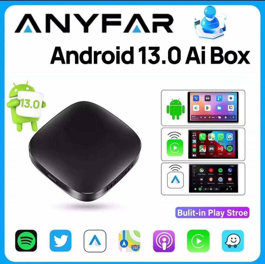 carplay video box apple car play (YouTube,Netflix), Ophalen of Verzenden, Nieuw, Draadloos