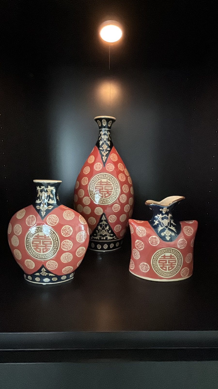 Chinese vazenset, Ophalen, Zo goed als nieuw