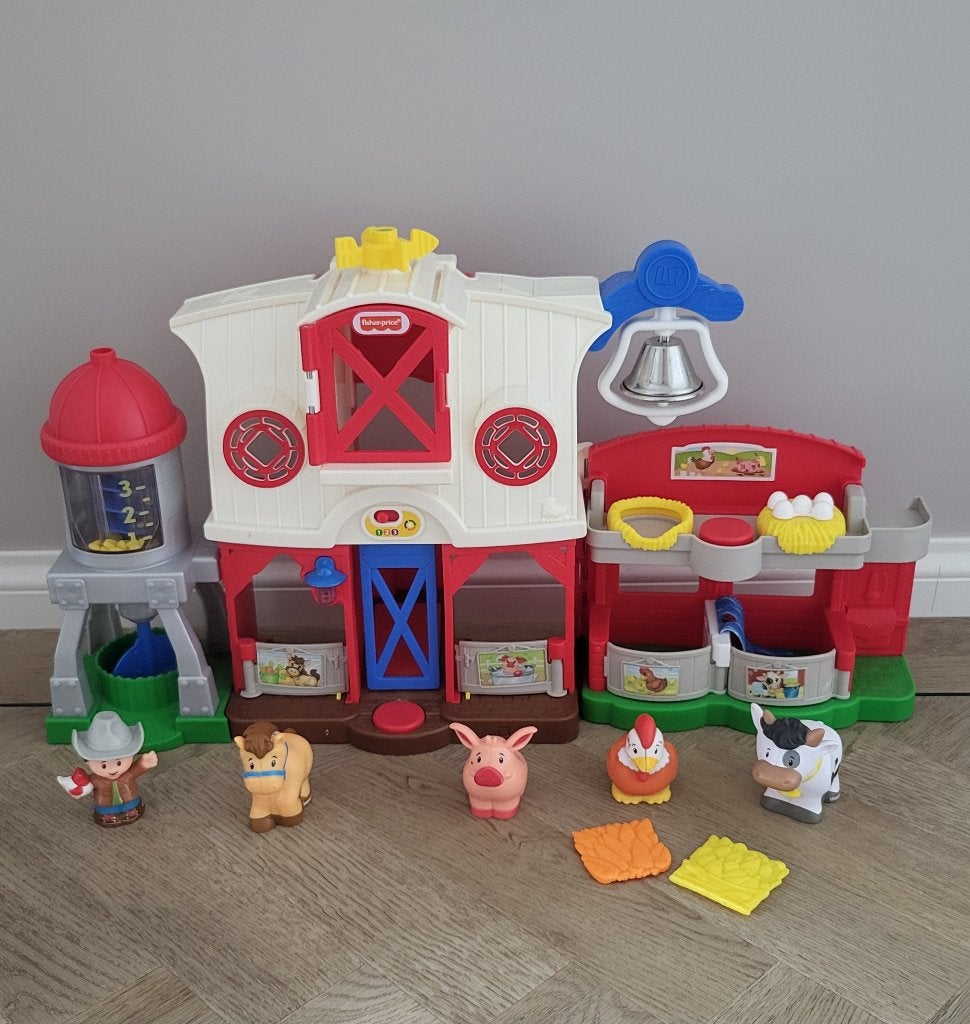 Fisher price boerderijset compleet, Ophalen, Zo goed als nieuw, Speelset, Met licht
