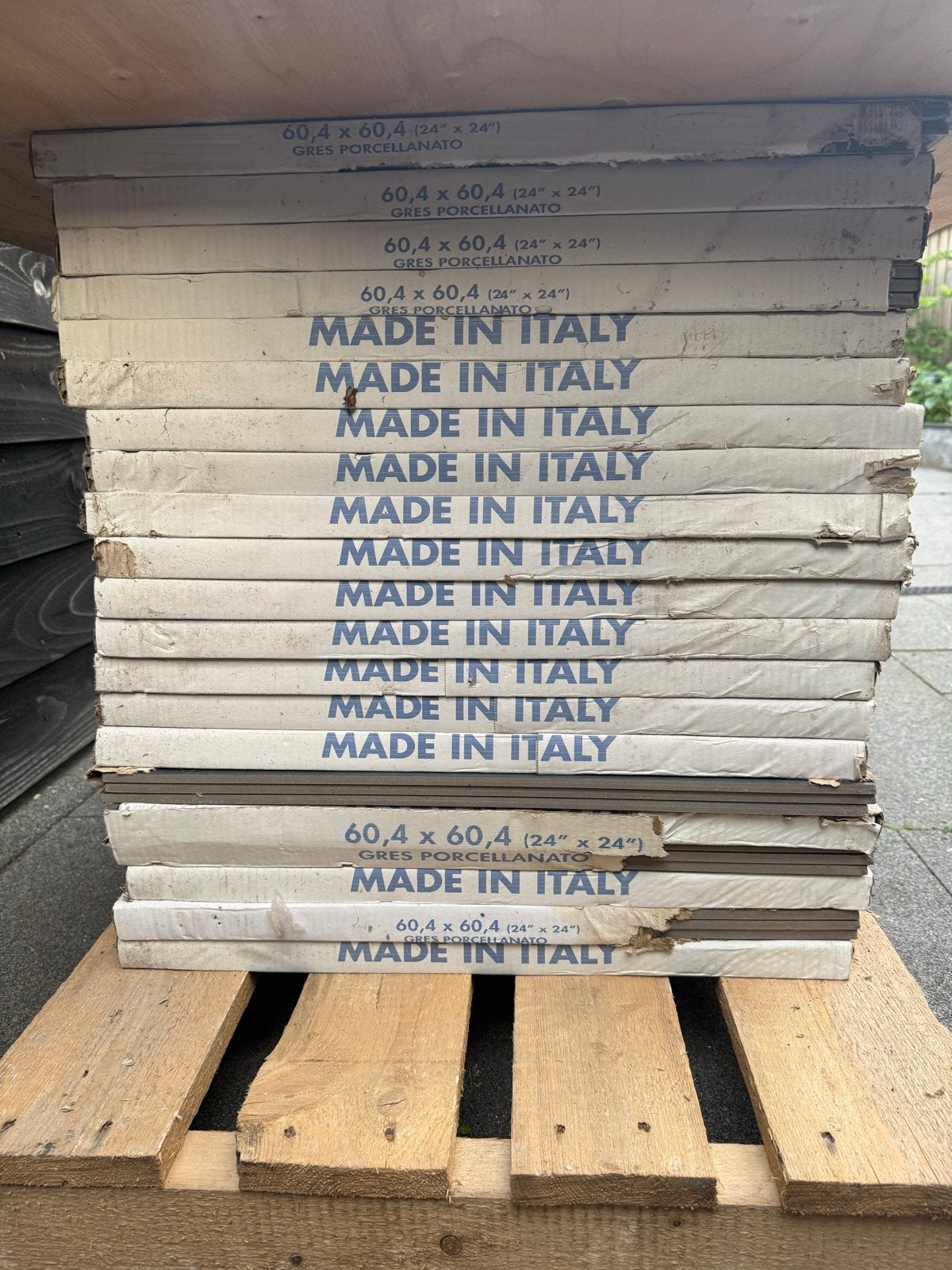 Nieuwe pakken tegels, 600x600mm - Made in Italy, Ophalen, 60 cm of meer, Nieuw, 10 m² of meer