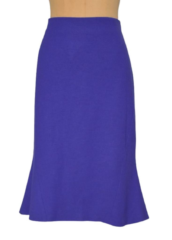 Laurèl wollen rok, a-lijn rokje, paars, Mt. 40 / M, Kleding | Dames, Rokken, Maat 38/40 (M), Verzenden, Paars, Zo goed als nieuw