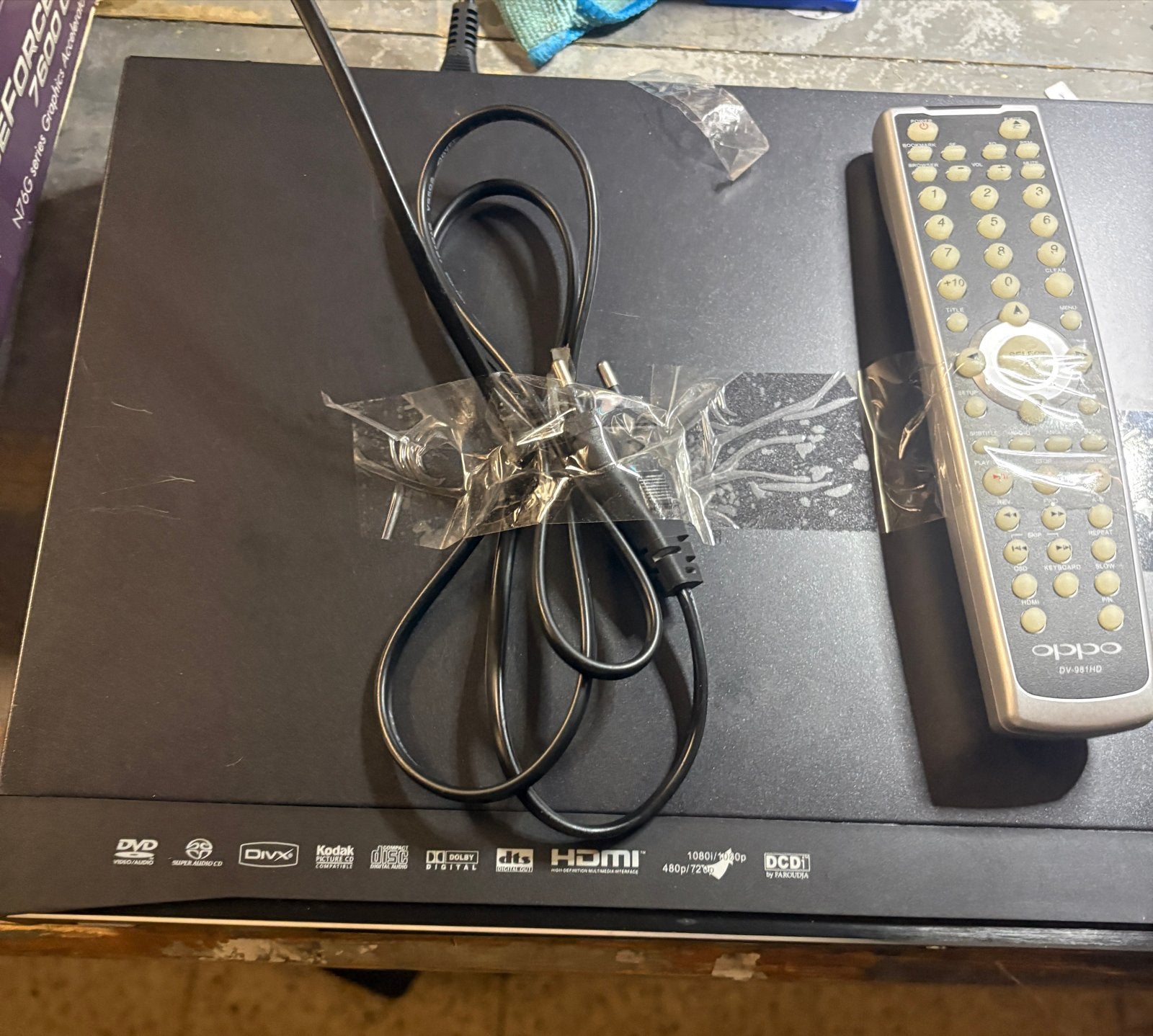 Oppo DV-981HD DVD-speler met afstandsbediening, Ophalen, Gebruikt, Dvd-speler, Overige merken
