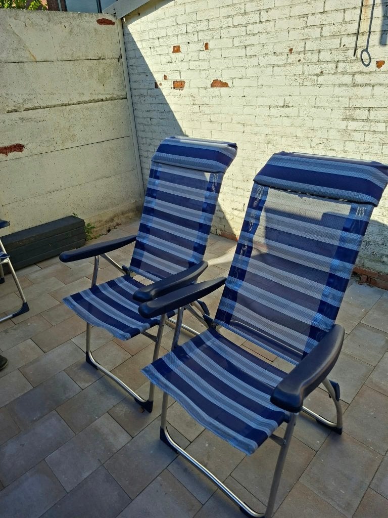 crespo stoelen, Caravans en Kamperen, Ophalen, Gebruikt, Campingstoel