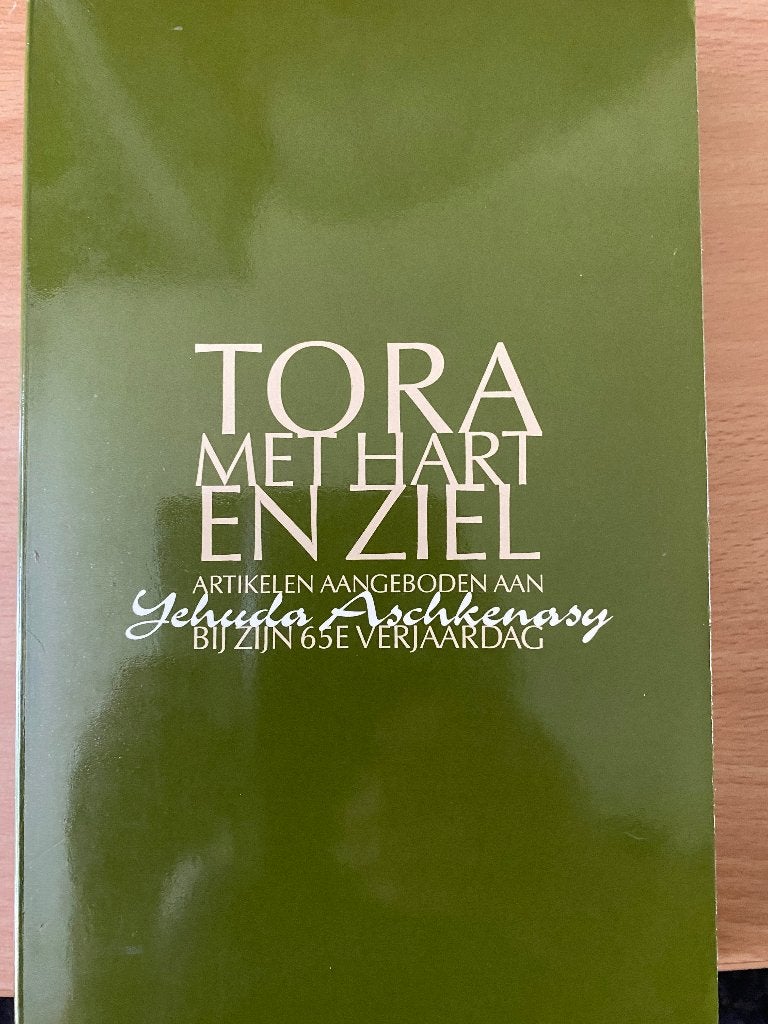 6) Tora met hart en ziel, Ophalen of Verzenden, Zo goed als nieuw, Aschkenasy, Jodendom