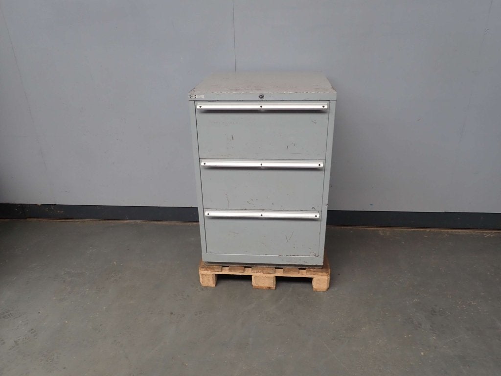 Lista Ladekast / Werkplaatskast / Gereedschapskast 3 lades, Niet ingevuld, Gebruikt, 70 tot 120 cm, Niet ingevuld