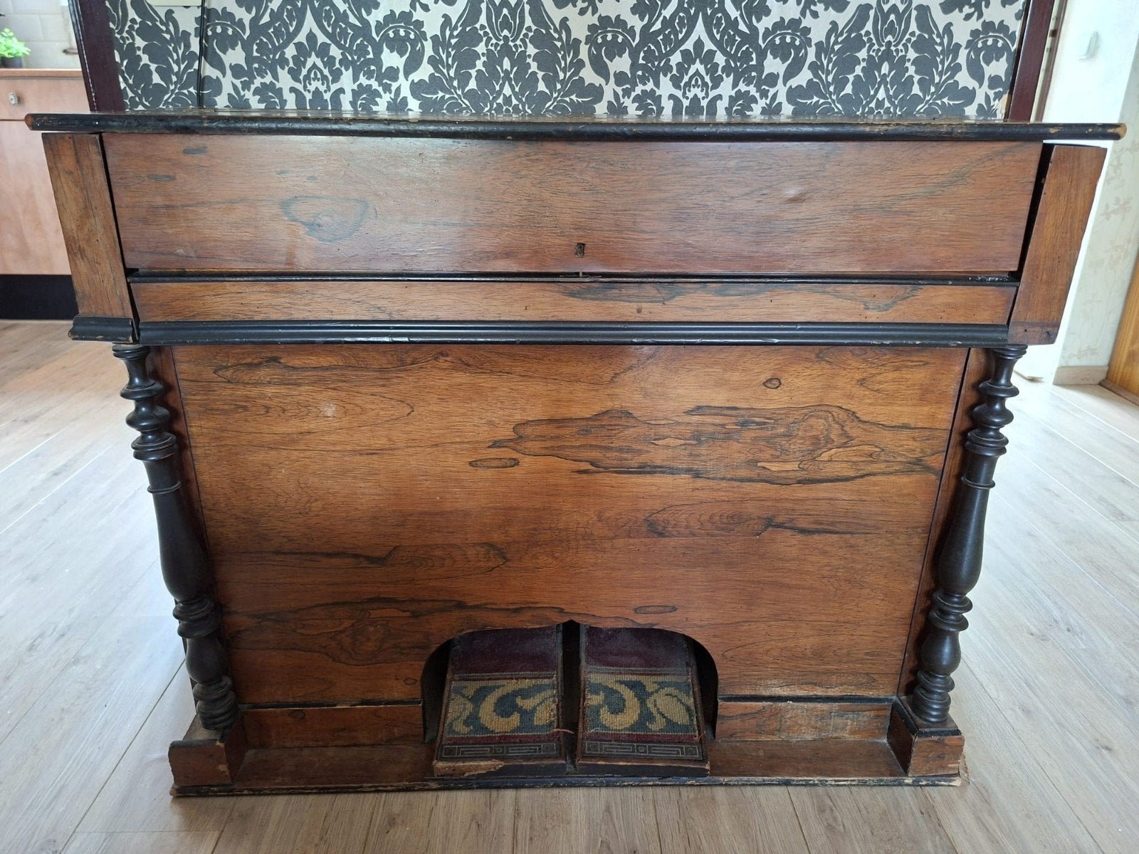 Antiek Harmonium - Prachtig Houten Blaasinstrument, Muziek en Instrumenten, Orgels, Ophalen of Verzenden