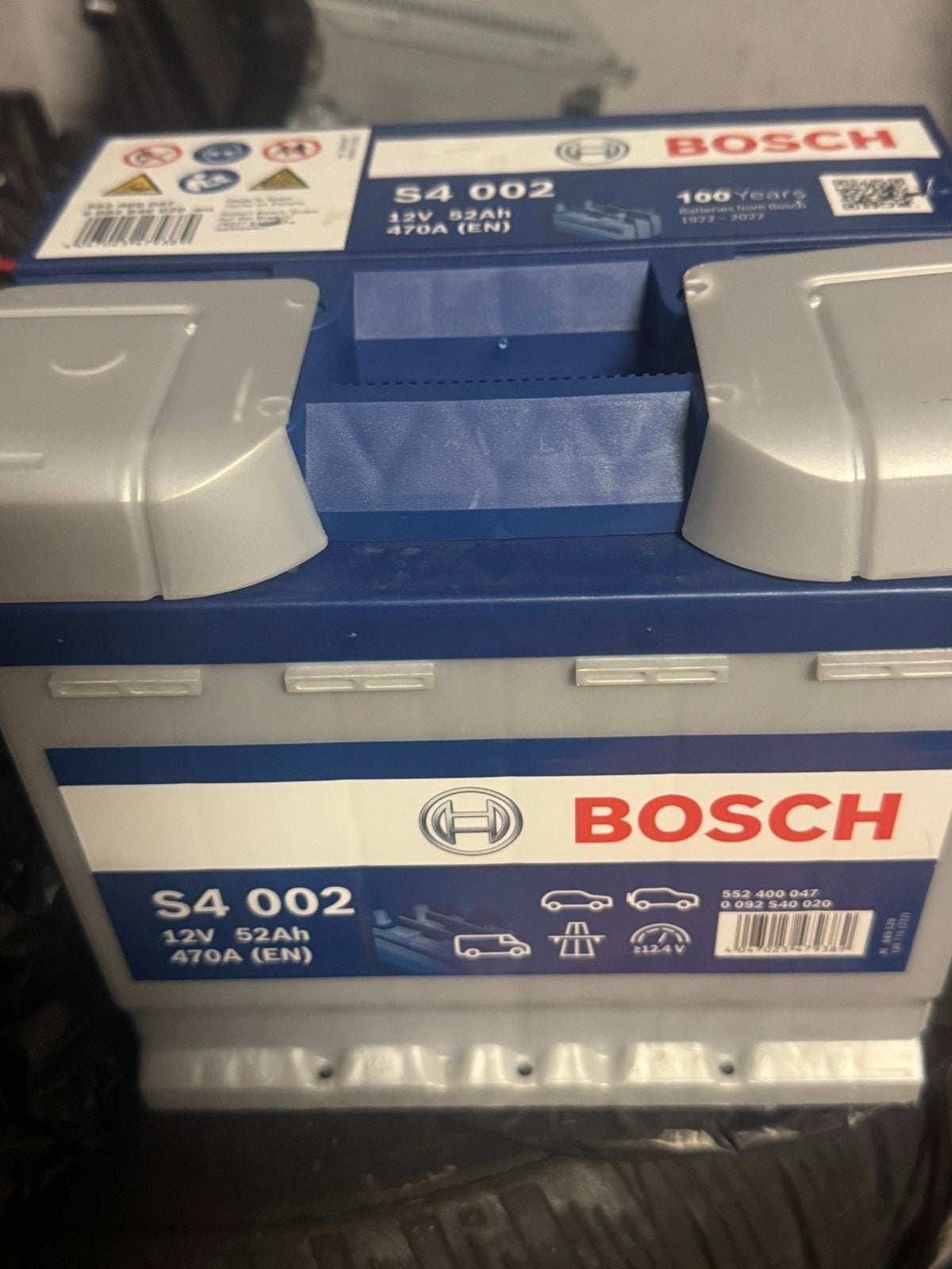 Bosch accu S4 002 52 ah, Ophalen of Verzenden