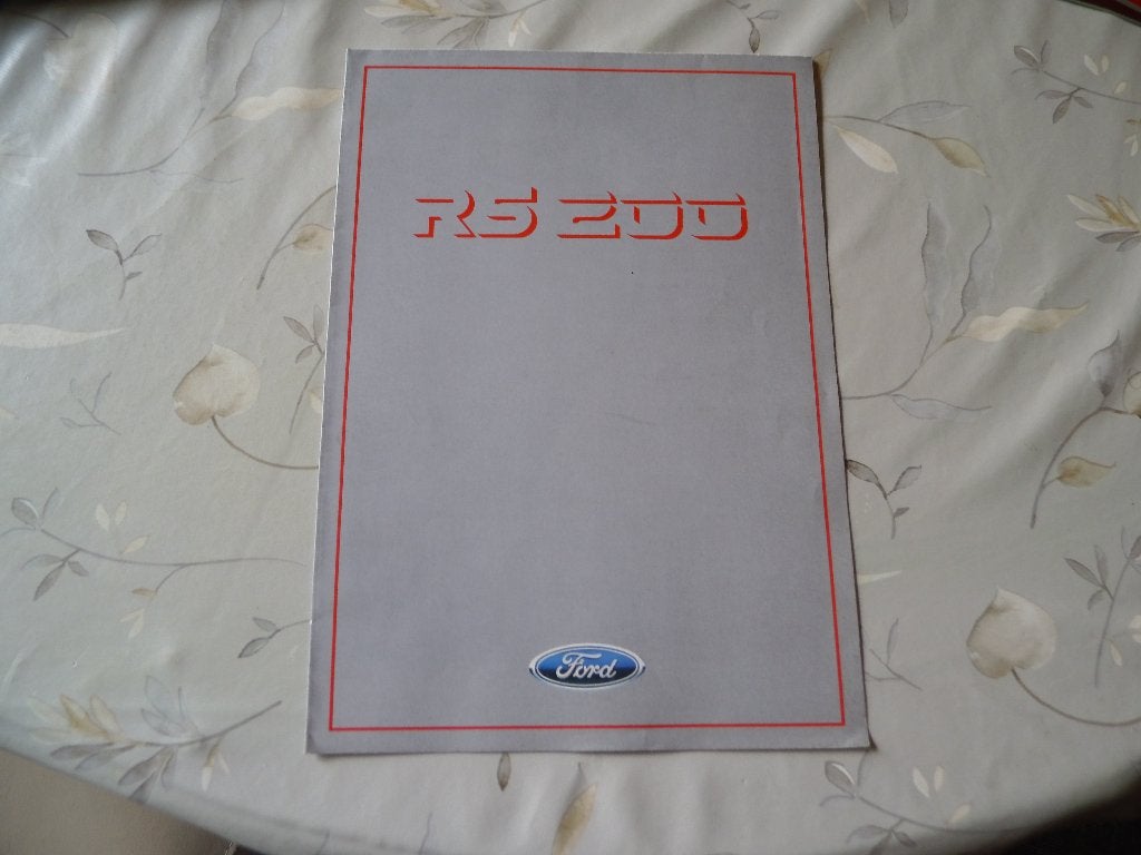 Ford RS 200  1985, Verzenden, Zo goed als nieuw, Ford