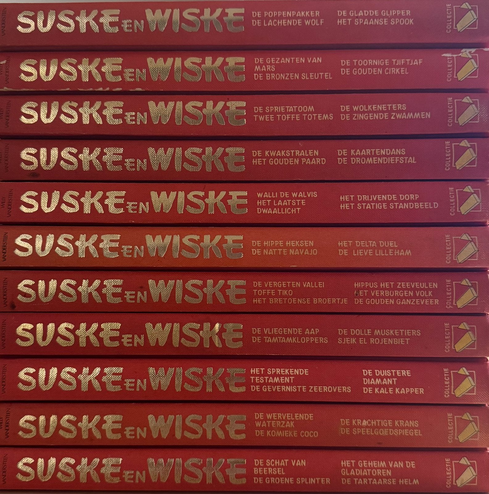 Suske en Wiske Collectie - 10 delen, Meerdere stripboeken, Ophalen of Verzenden, Gelezen