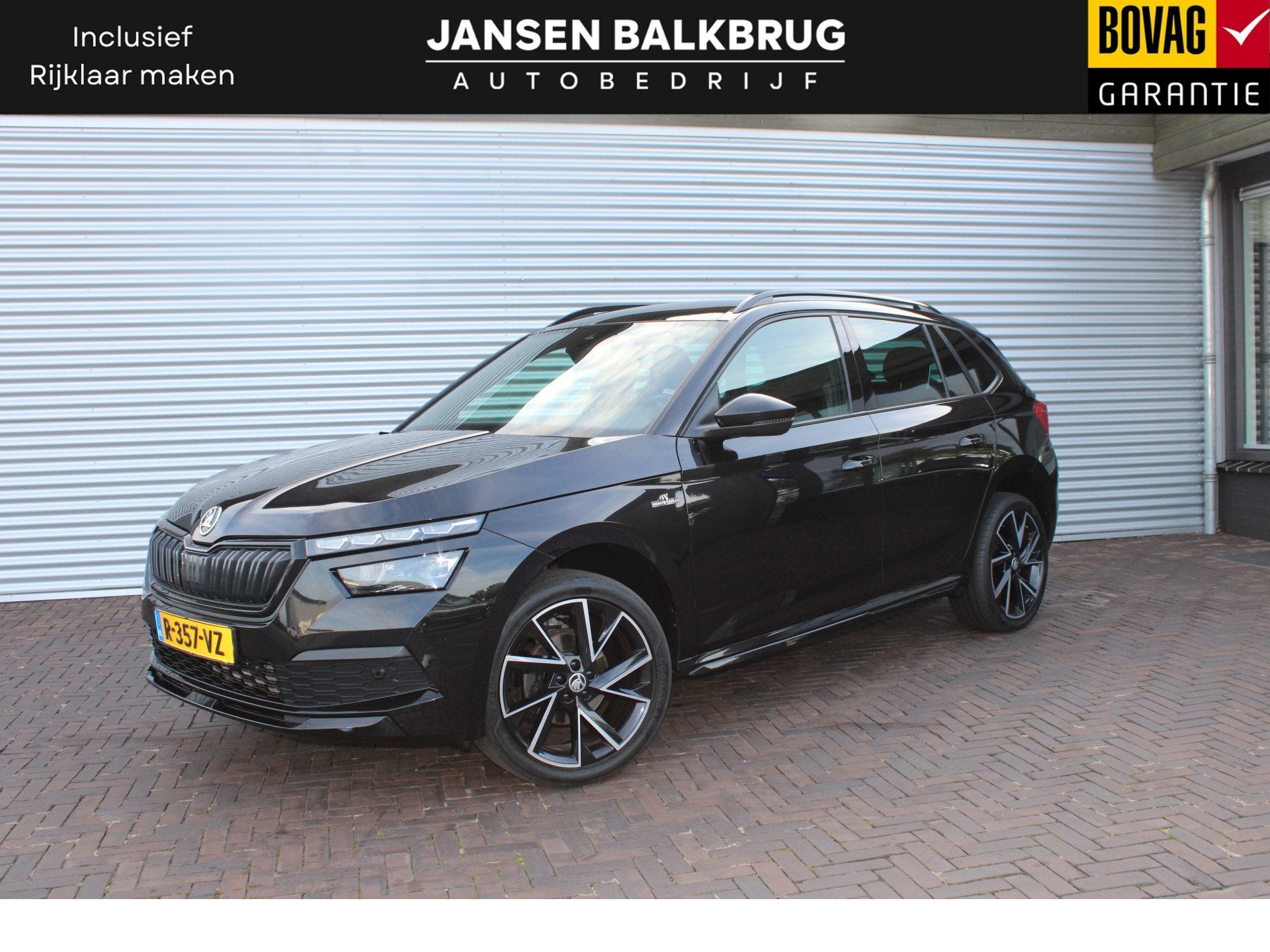Skoda Kamiq 1.5 TSI ACT Business Edition PANORAMADAK, Auto's, 12 maanden, Stof, Zwart, Bedrijf