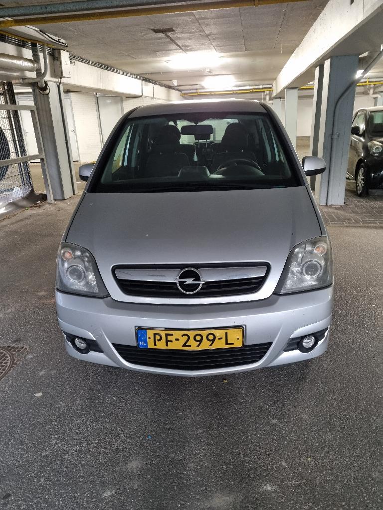 Opel Meriva 1.6 16V 77KW Easytronic 2008 Grijs, Auto's, Euro 6, 4 cilinders, 1200 kg, Grijs
