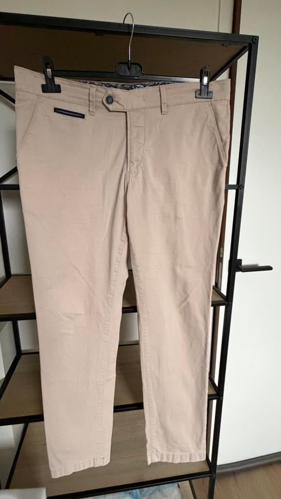 Heren broek pantalon Gardeur maat 25, Ophalen of Verzenden, Zo goed als nieuw, Beige
