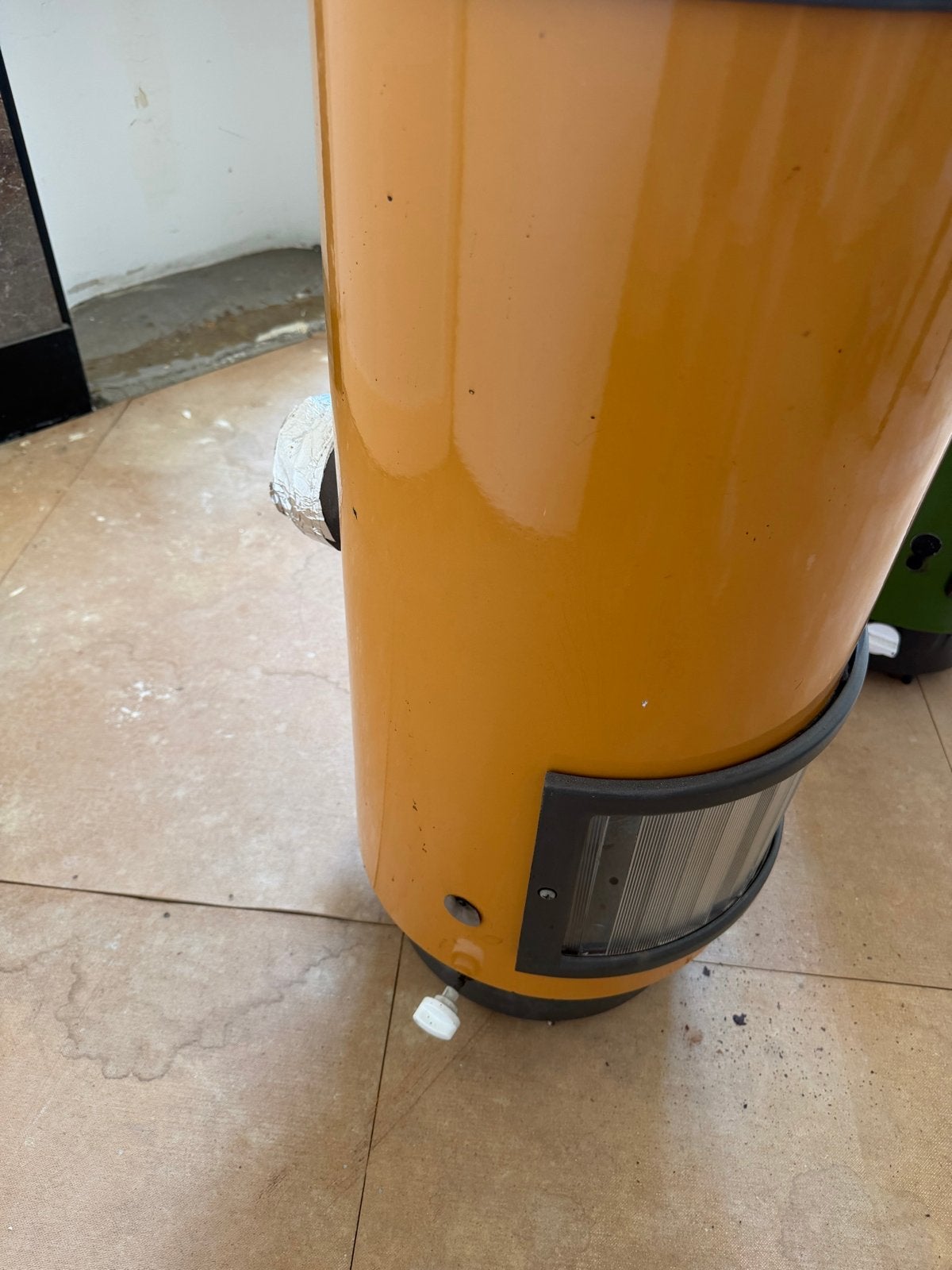 2 Etna gaskachels - Groen en Oranje, Huis en Inrichting, Kachels, Ophalen, Gebruikt, Gas, Vrijstaand