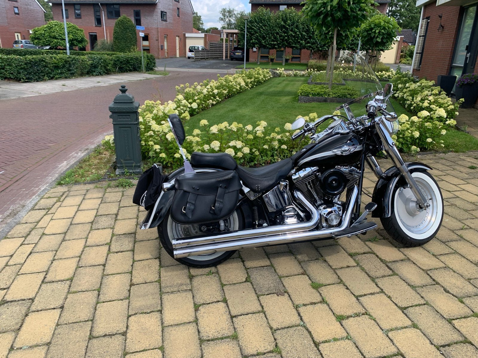 Harley-Davidson Fatboy Special Edition 2003 - Vance & Hines, 2 cilinders, Sportuitlaat, Gebruikt, Particulier