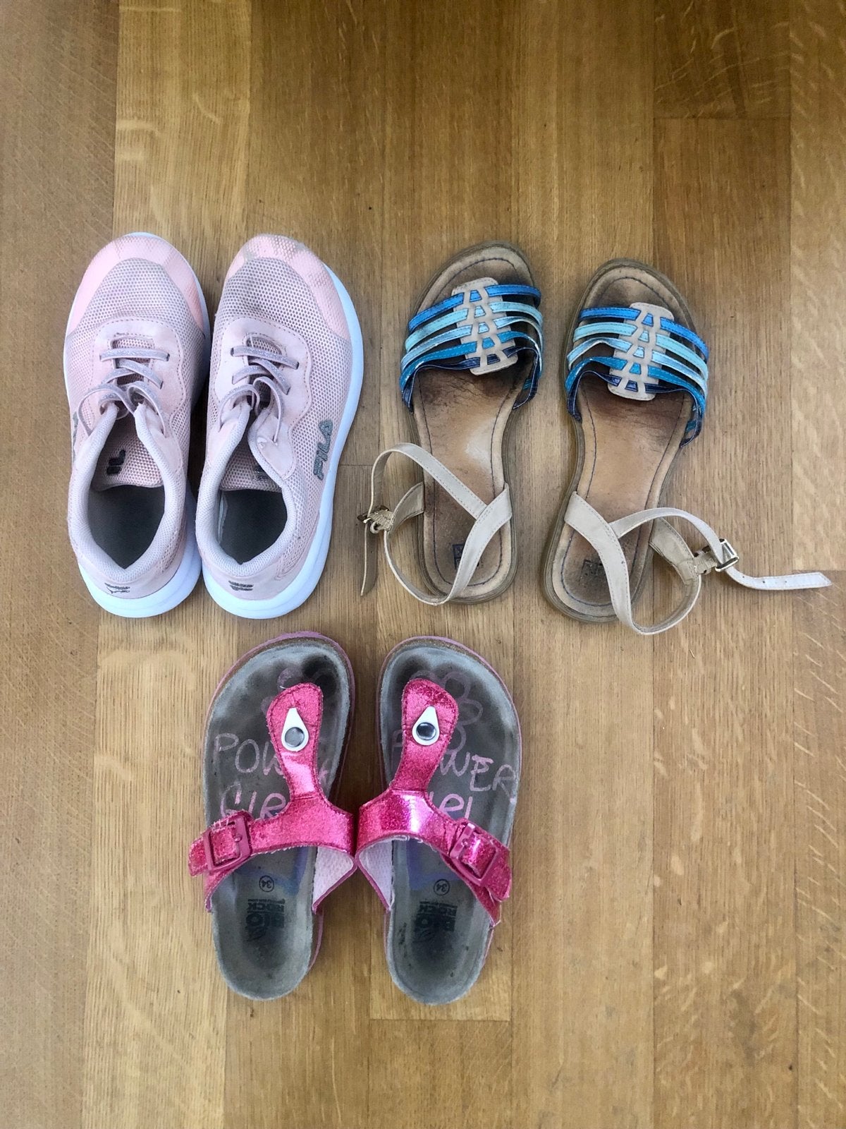 Leuke zomerschoenen en sneakers maat 34, Gebruikt, Meisje, Schoenen, Ophalen of Verzenden