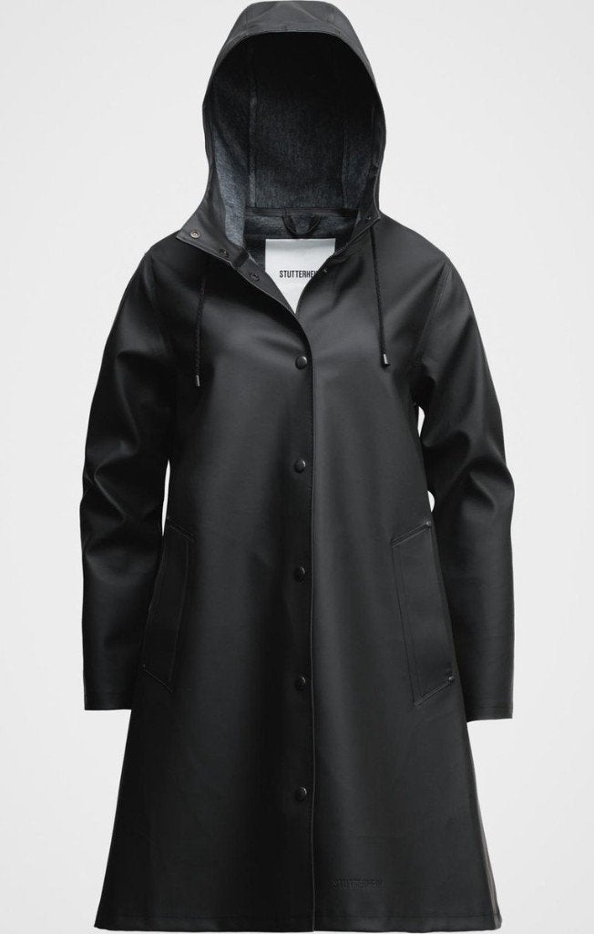 Stijlvolle en stevige regenjas van Stutterheim XXS , Nieuw, Nieuw, Ophalen of Verzenden, Maat 34 (XS) of kleiner, STUTTERHEIM