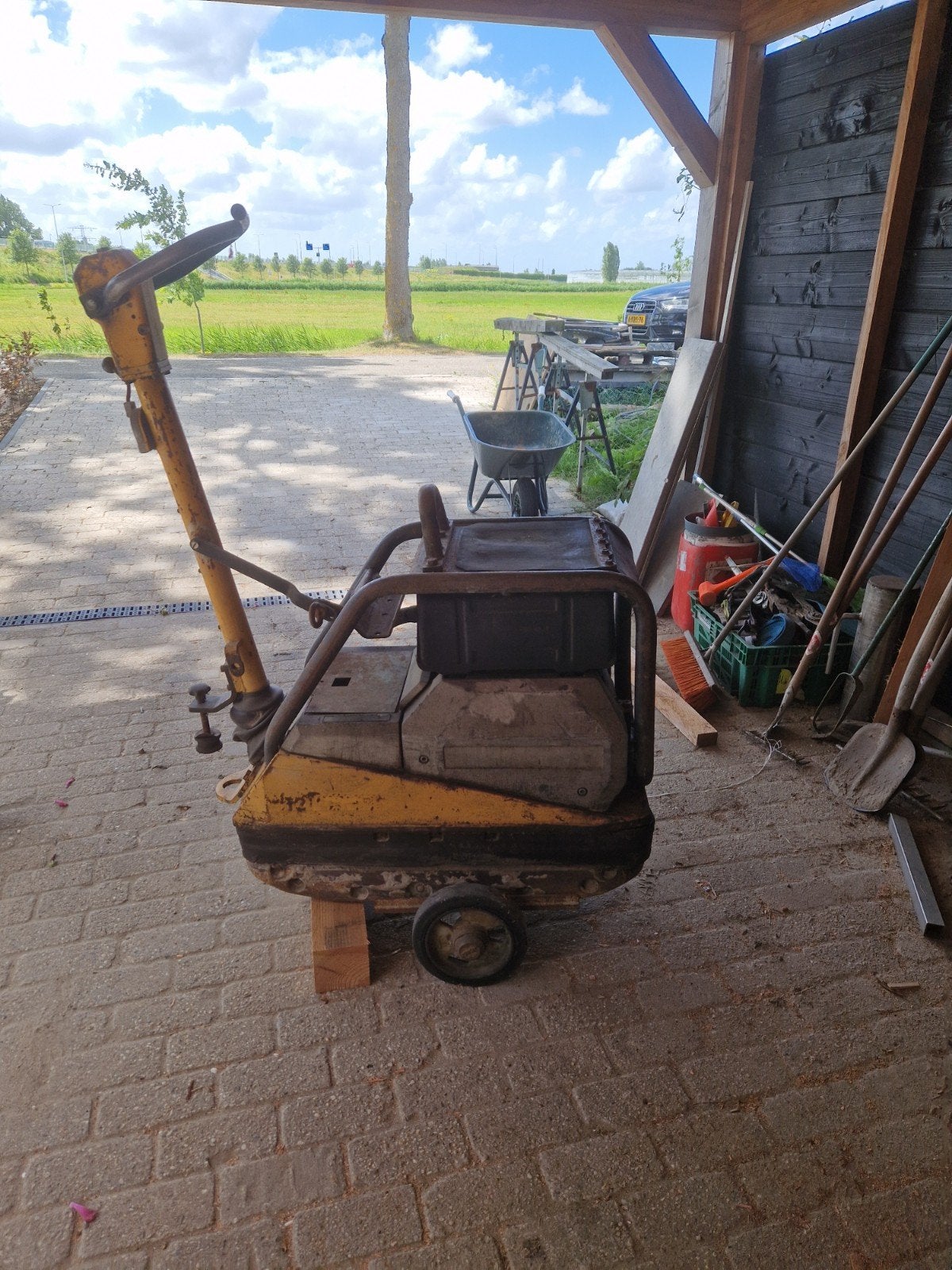 Wacker DPU 4045, Ophalen