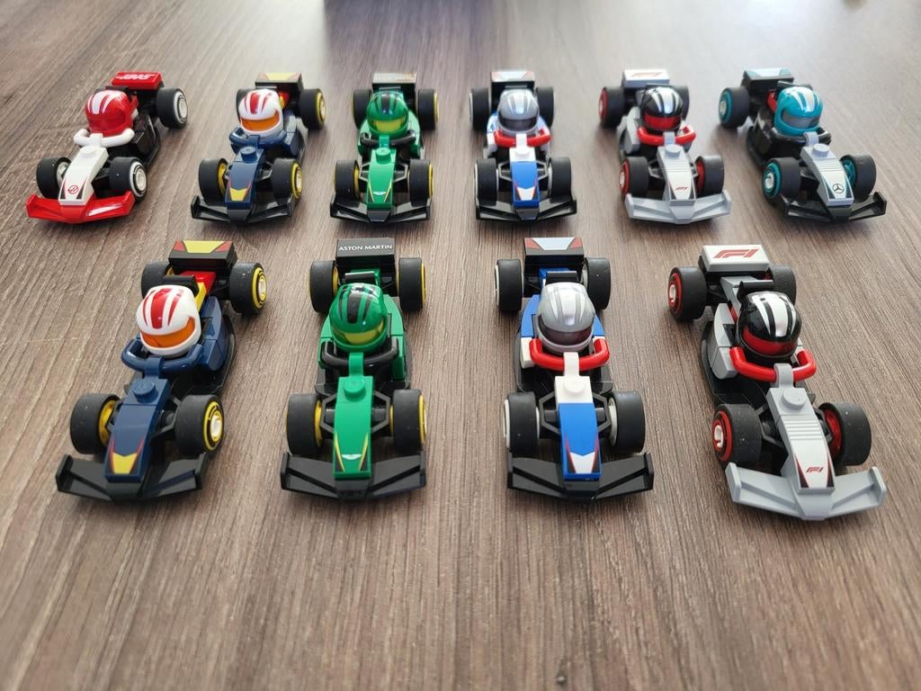 Lego F1 cars collectable 71049, Ophalen of Verzenden, Zo goed als nieuw, Lego