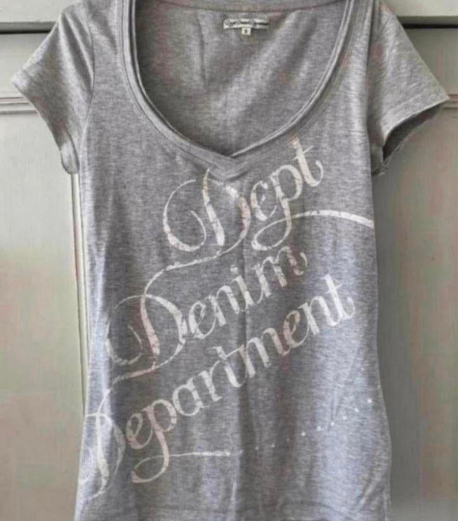 Shirt Dept maat S, Ophalen of Verzenden, Zo goed als nieuw, Maat 38/40 (M), Korte mouw