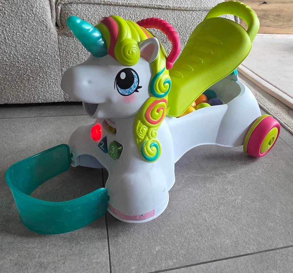 Infantino Looptrainer Large 3 In 1 Ride On Unicorn, Ophalen