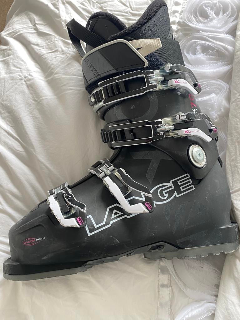 Lange skischoenen maat 24,5, Overige merken, Gebruikt, Schoenen, Ophalen of Verzenden
