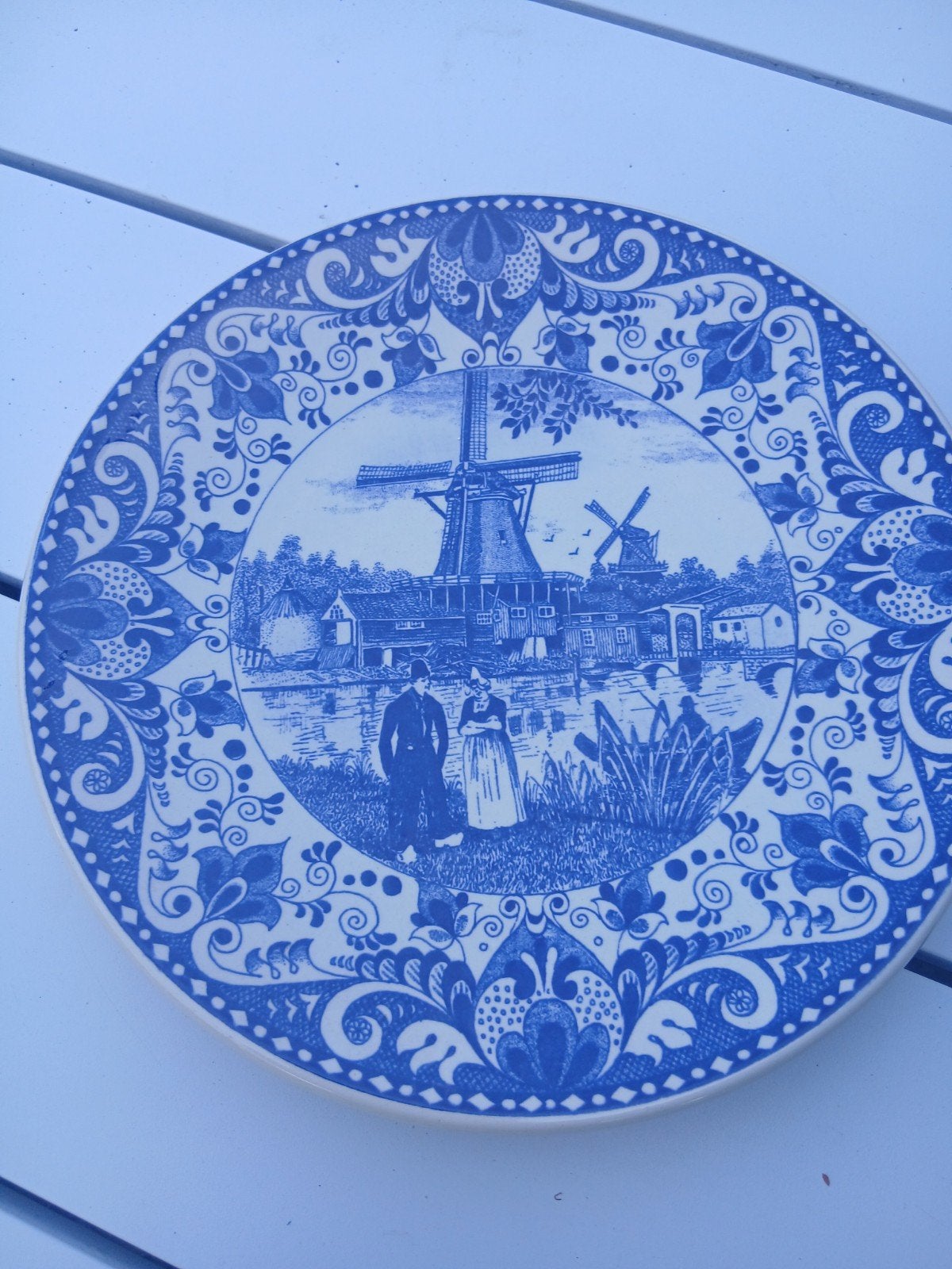 Delfs blauwe borden origineel, Ophalen of Verzenden