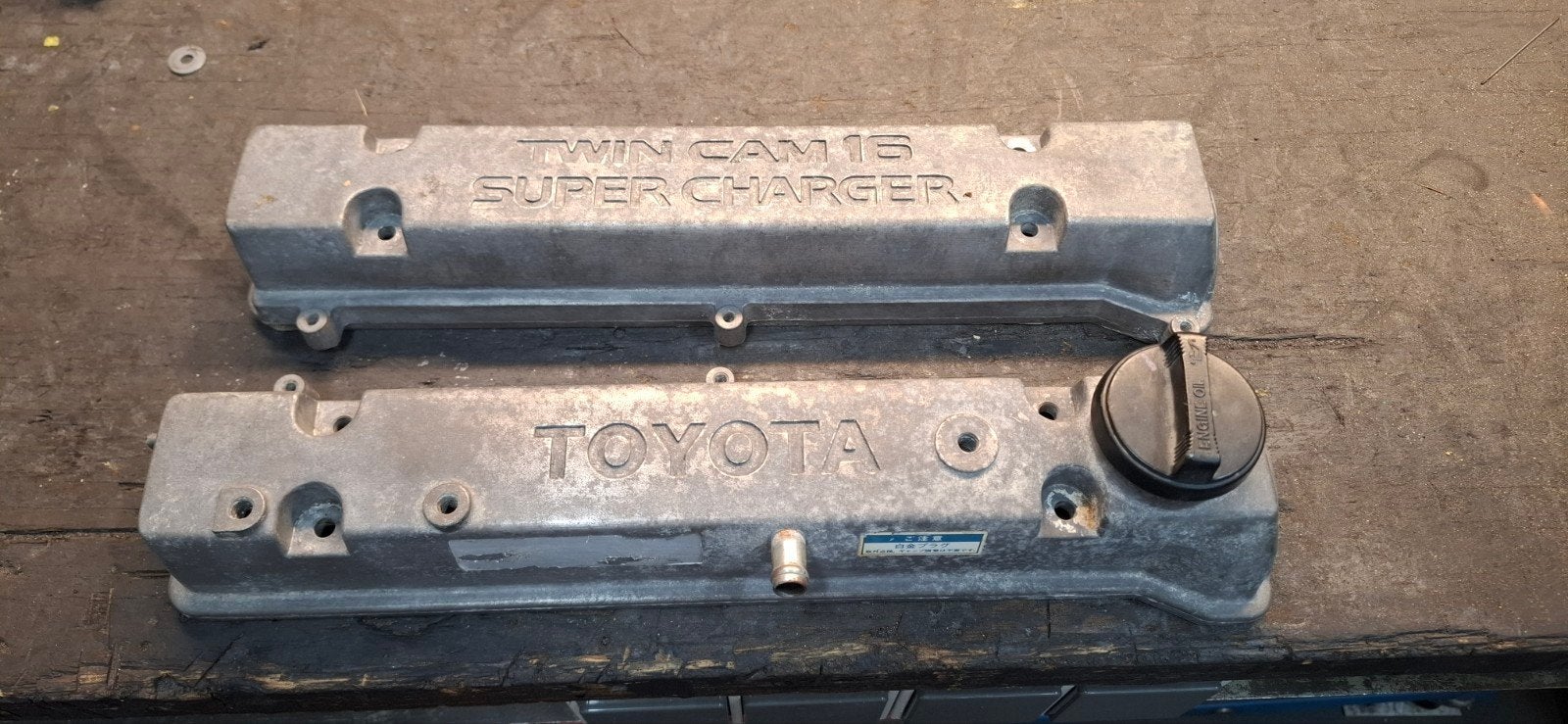 Toyota 4a-gze kleppendeksels., Ophalen, Gebruikt, Toyota