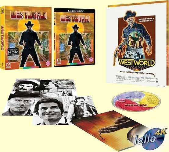 Blu-ray 4K: Westworld LE (1973 Yul Brynner Richard Benjamin), Cd's en Dvd's, Ophalen of Verzenden, Nieuw in verpakking, 4K Ultra HD Blu-ray