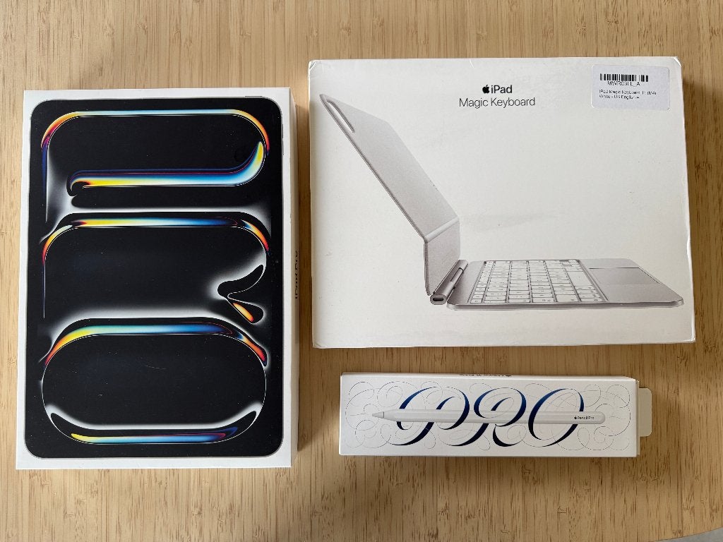 iPad Pro M4 (11") + Magic Keyboard + Apple Pencil, Computers en Software, Apple iPads, Apple iPad, 11 inch, Ophalen of Verzenden