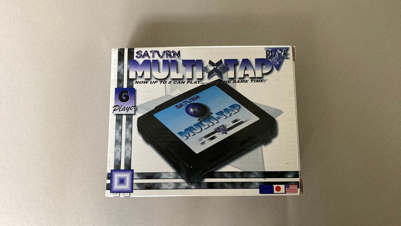 Saturn mega tap, Spelcomputers en Games, Ophalen of Verzenden, Zo goed als nieuw, Zonder controller, Saturn of Dreamcast
