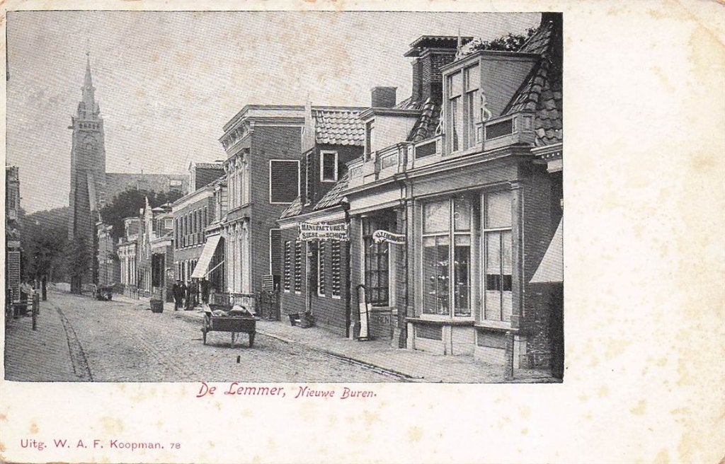 703-147-019 De Lemmer Nieuwe Buren, Verzenden, Voor 1920, Friesland